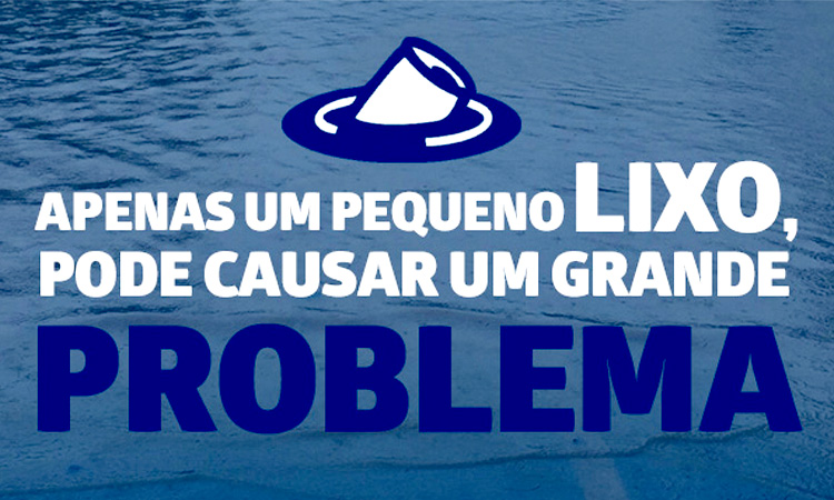 Campanha busca conscientizar população sobre o descarte correto de lixos