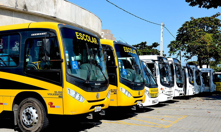 Departamento transporte escolar Itanhaém