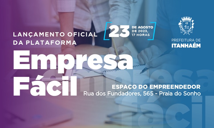 Prefeitura entrega o Resolve Fácil Empresa para os empreendedores